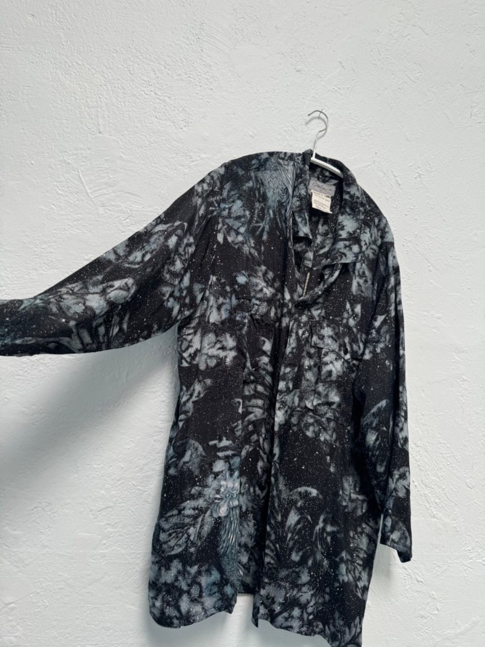 Yohji Yamamoto Vintage Black Constellation Button Shirt